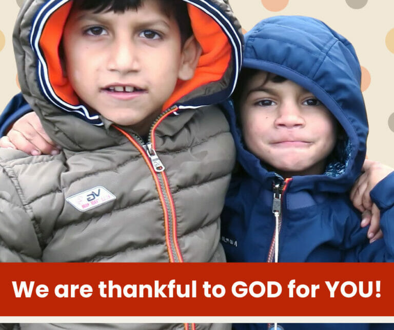 We are grateful for you, Mission Possible.