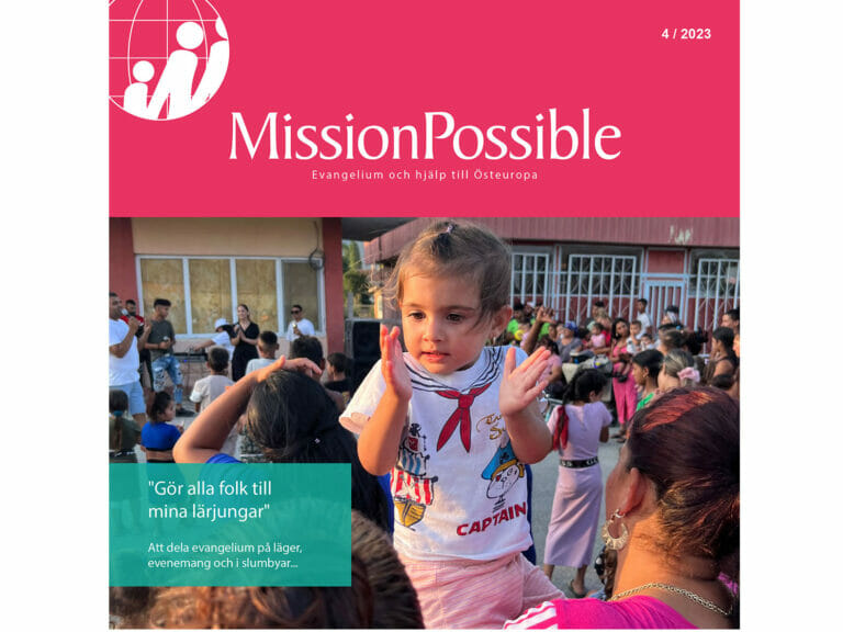 The cover of mission possible magazine.