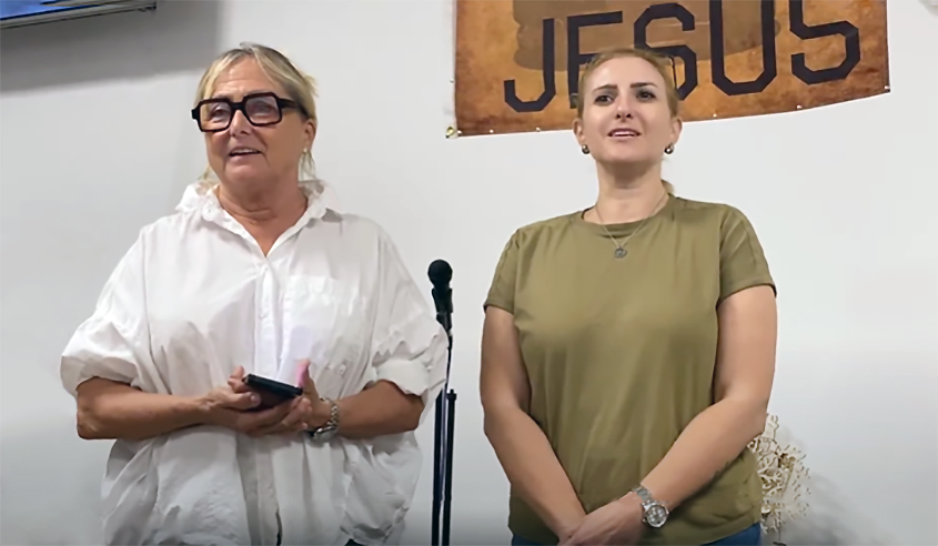 Elenore and Iva speaking 6