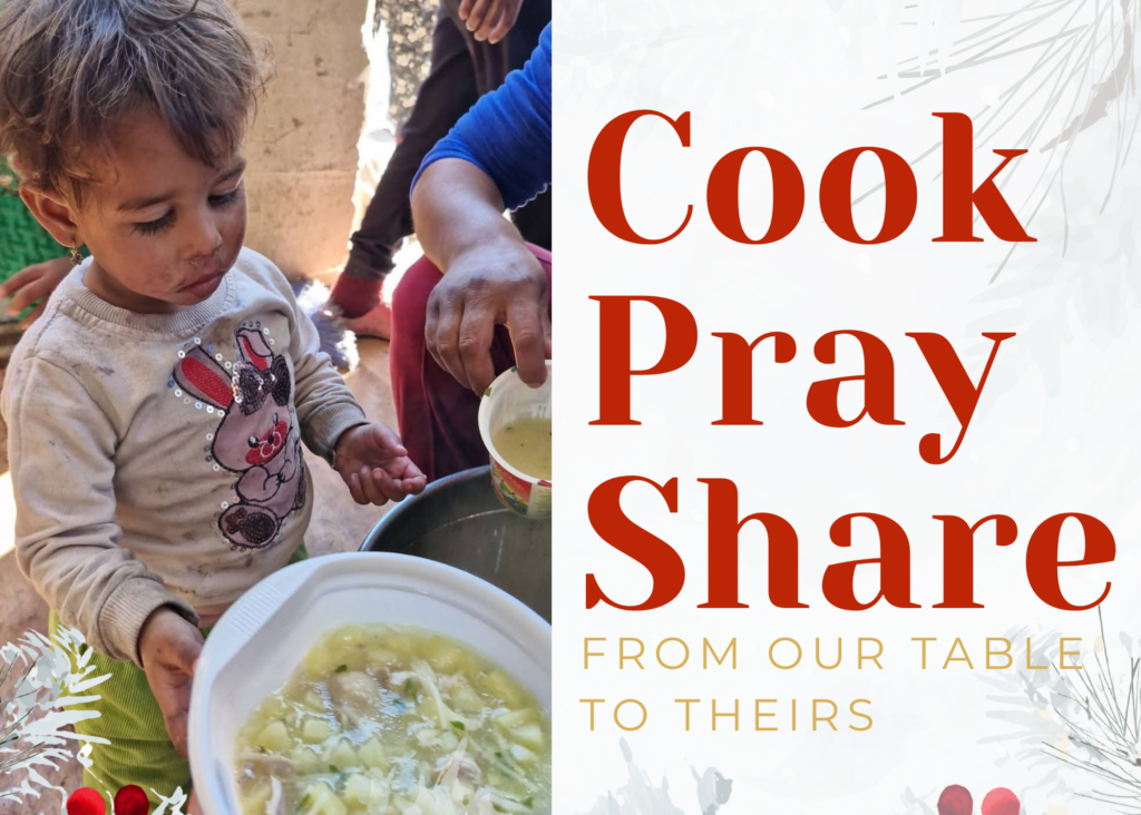 Recipe card for donors christmas 25