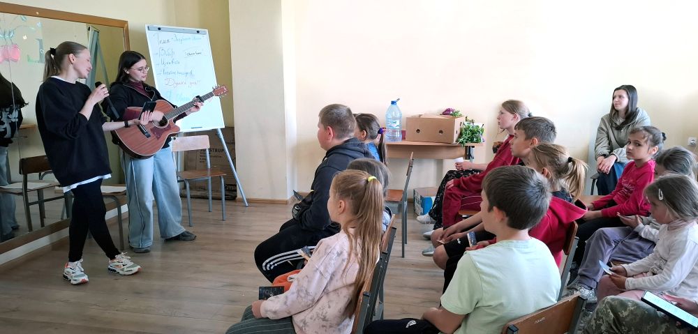 2026 05 Ksenija and Anya teaching NO BG